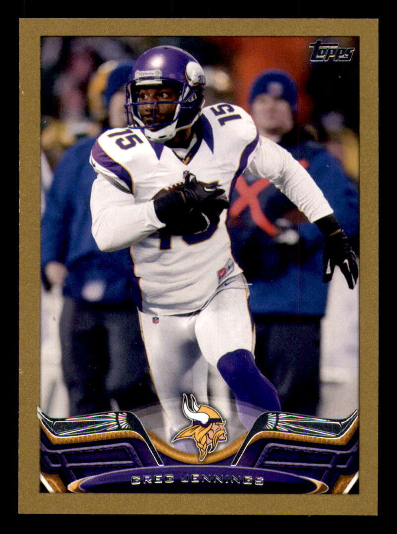 2013 Topps Mini Gold Football #ed/58 - Set Break - Front and Back Scans # 1-220 - Picture 250 of 486