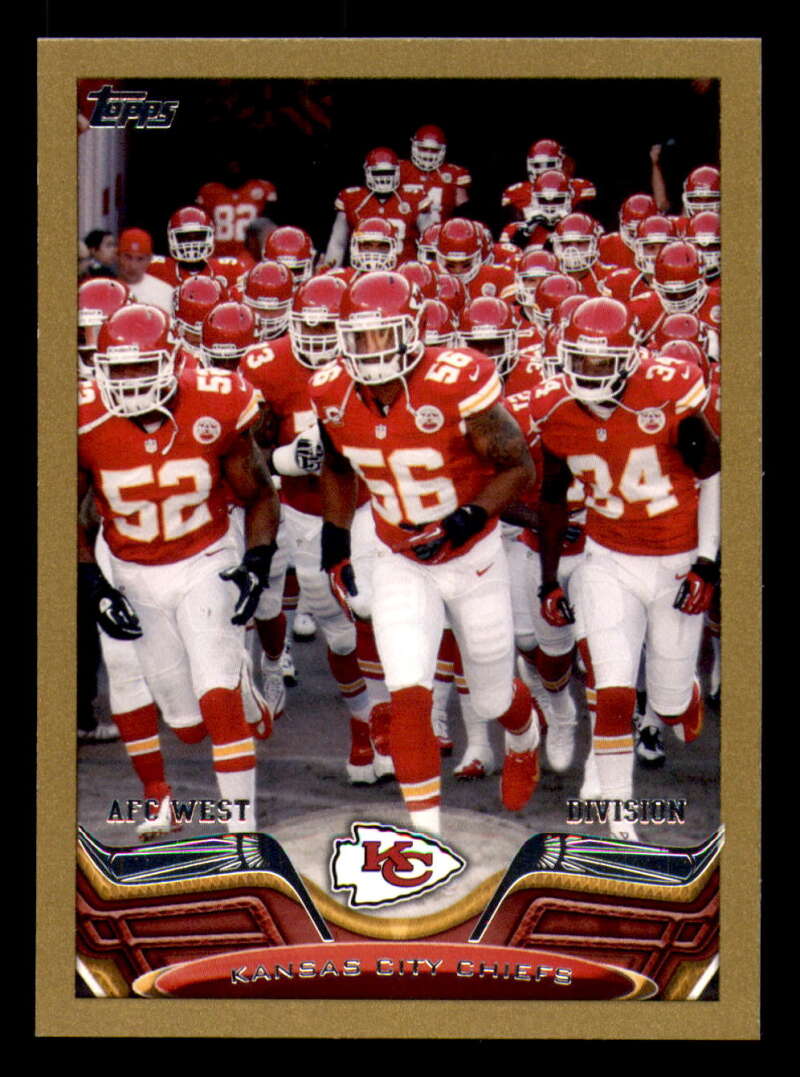 2013 Topps Mini Gold Football #ed/58 - Set Break - Front and Back Scans # 1-220 - Picture 259 of 486