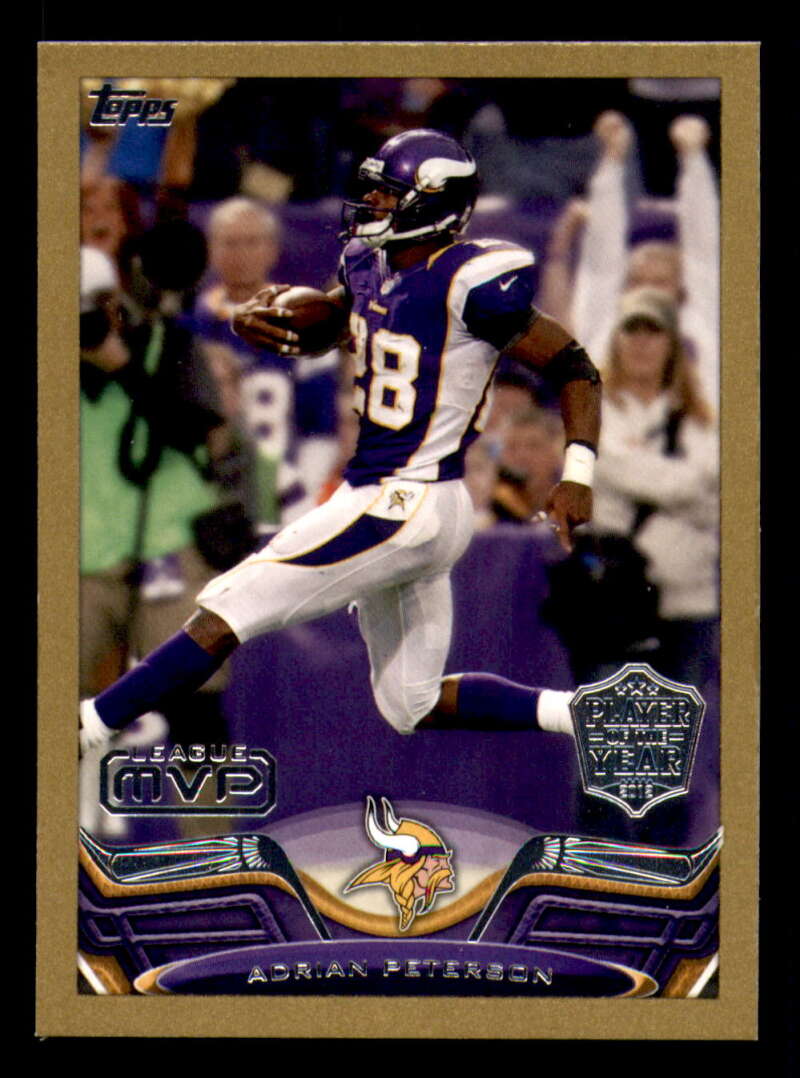 2013 Topps Mini Gold Football #ed/58 - Set Break - Front and Back Scans # 1-220 - Picture 268 of 486