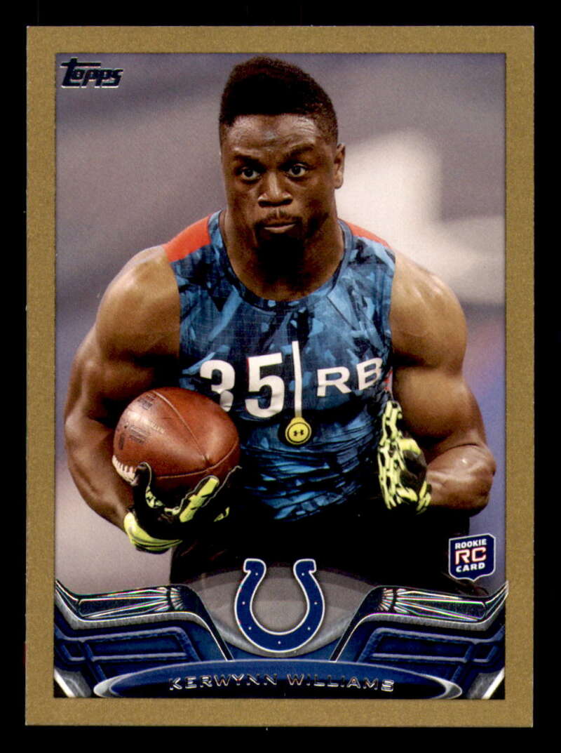 2013 Topps Mini Gold Football #ed/58 - Set Break - Front and Back Scans # 1-220 - Picture 283 of 486