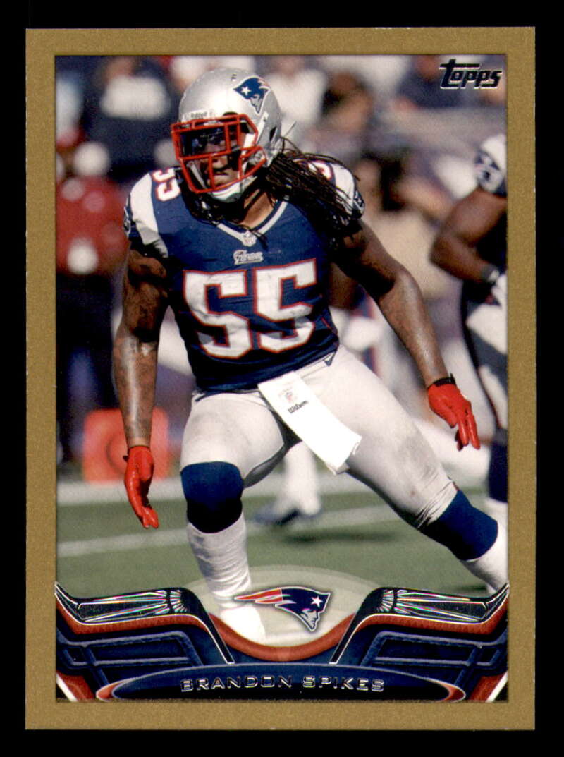 2013 Topps Mini Gold Football #ed/58 - Set Break - Front and Back Scans # 1-220 - Picture 301 of 486