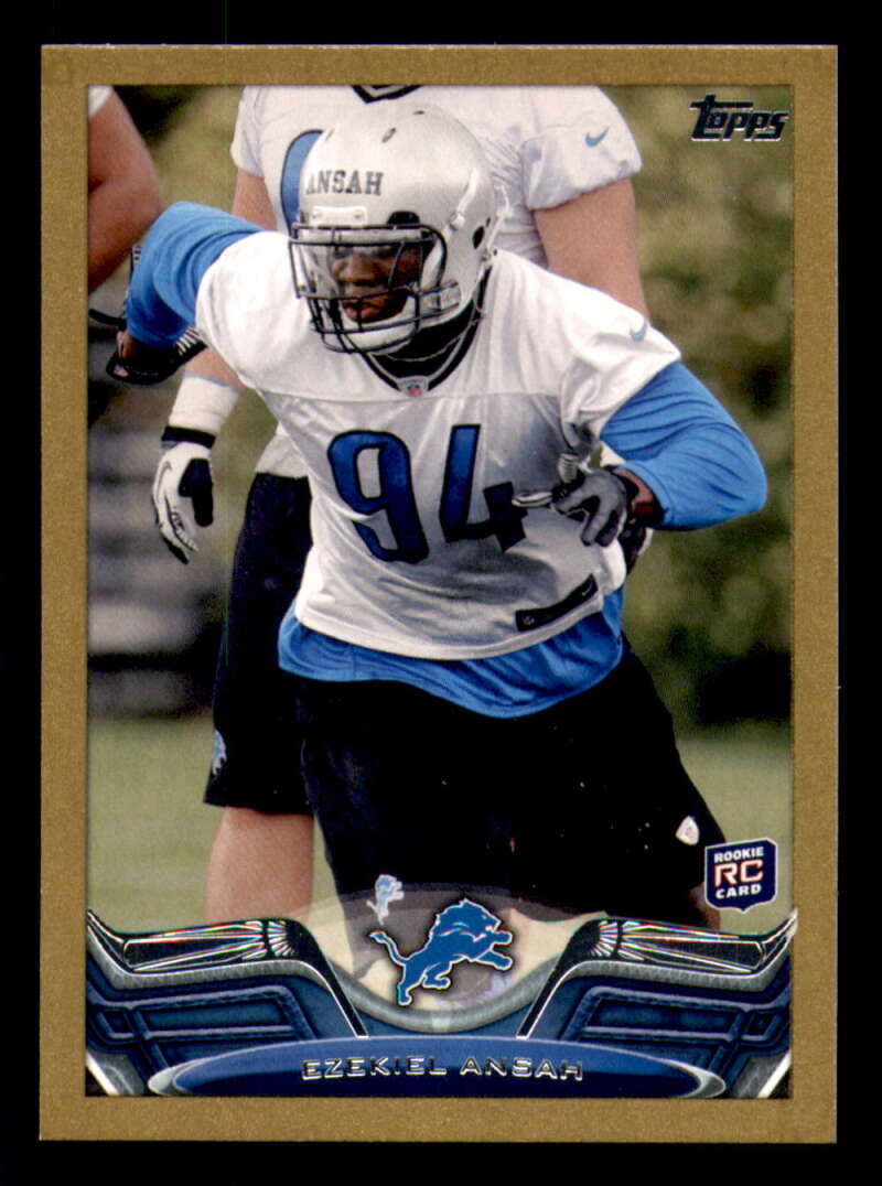 2013 Topps Mini Gold Football #ed/58 - Set Break - Front and Back Scans # 1-220 - Picture 319 of 486