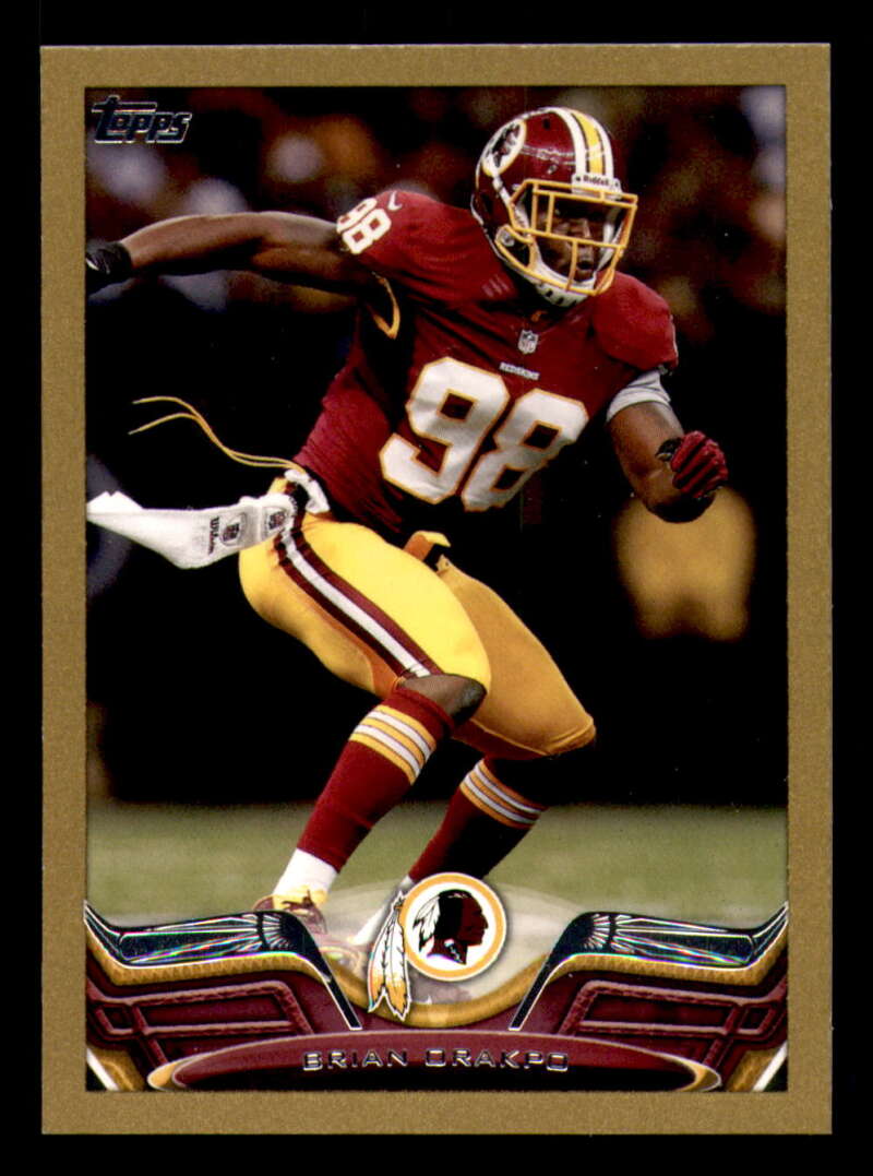 2013 Topps Mini Gold Football #ed/58 - Set Break - Front and Back Scans # 1-220 - Picture 325 of 486