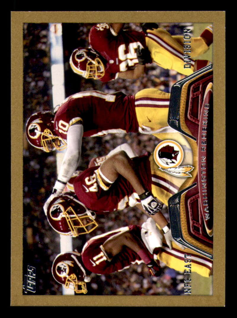 2013 Topps Mini Gold Football #ed/58 - Set Break - Front and Back Scans # 1-220 - Picture 331 of 486