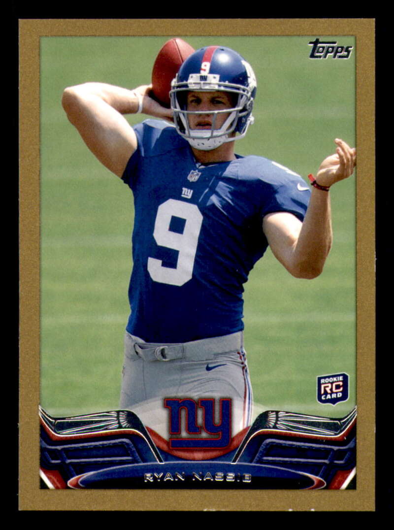2013 Topps Mini Gold Football #ed/58 - Set Break - Front and Back Scans # 1-220 - Picture 352 of 486