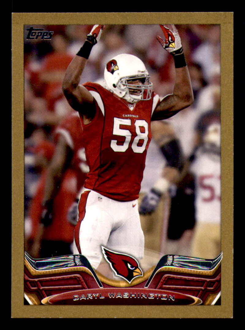 2013 Topps Mini Gold Football #ed/58 - Set Break - Front and Back Scans # 1-220 - Picture 361 of 486