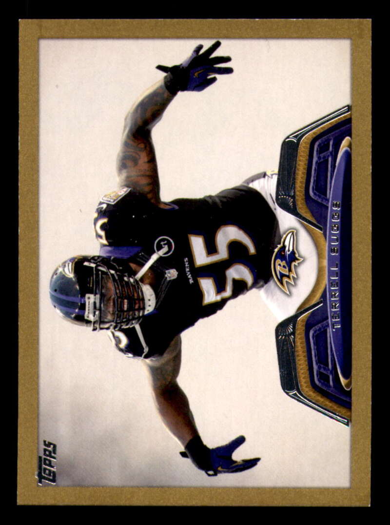 2013 Topps Mini Gold Football #ed/58 - Set Break - Front and Back Scans # 1-220 - Picture 370 of 486