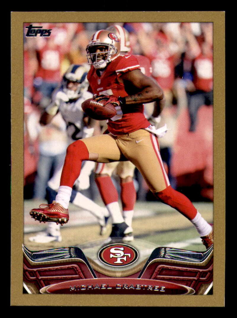 2013 Topps Mini Gold Football #ed/58 - Set Break - Front and Back Scans # 1-220 - Picture 376 of 486