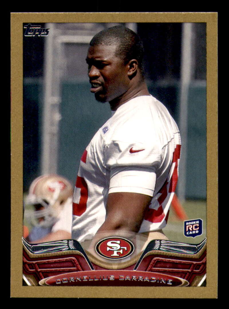 2013 Topps Mini Gold Football #ed/58 - Set Break - Front and Back Scans # 1-220 - Picture 385 of 486