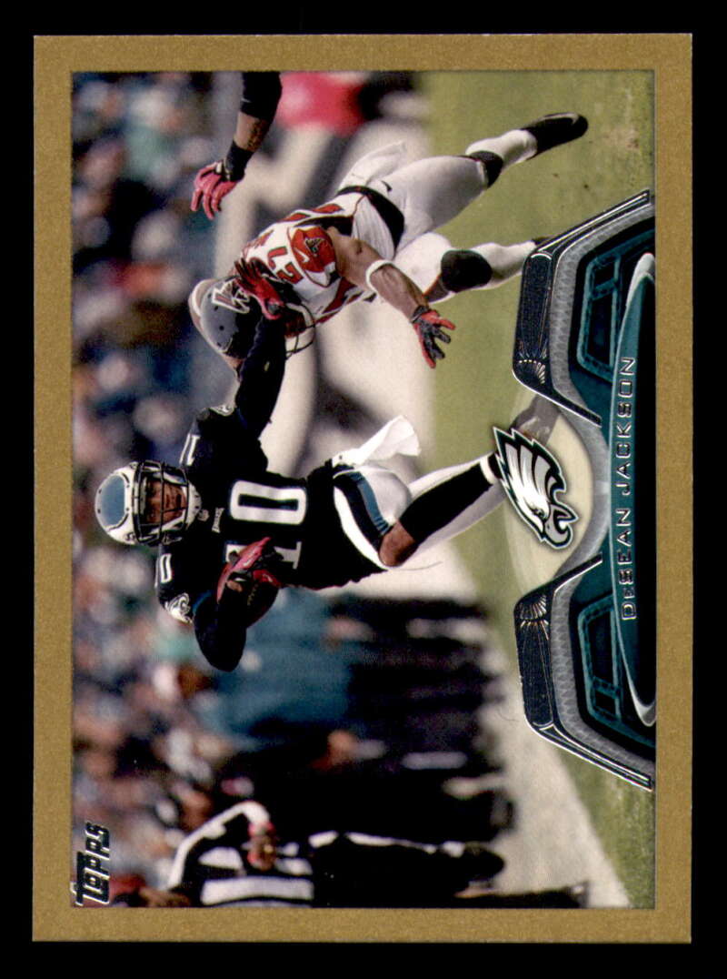 2013 Topps Mini Gold Football #ed/58 - Set Break - Front and Back Scans # 1-220 - Picture 391 of 486