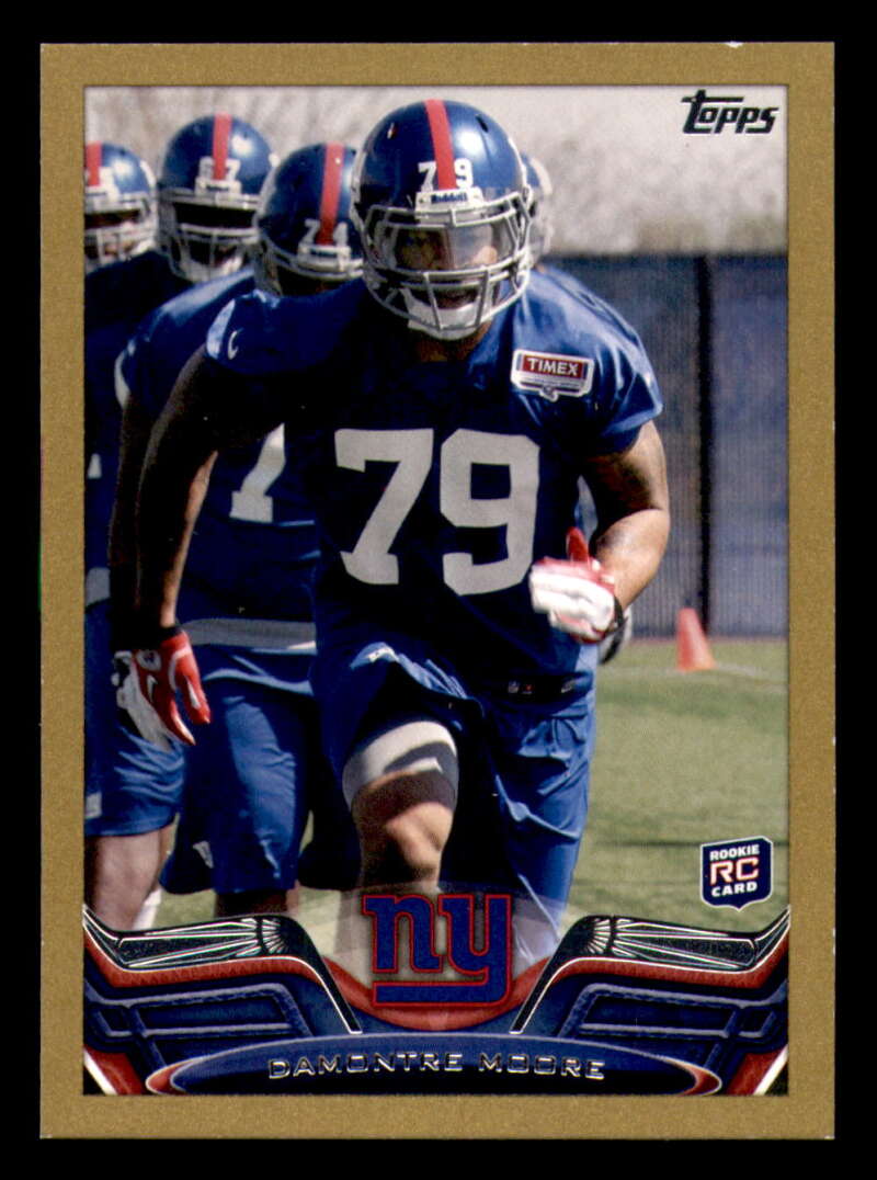 2013 Topps Mini Gold Football #ed/58 - Set Break - Front and Back Scans # 1-220 - Picture 397 of 486