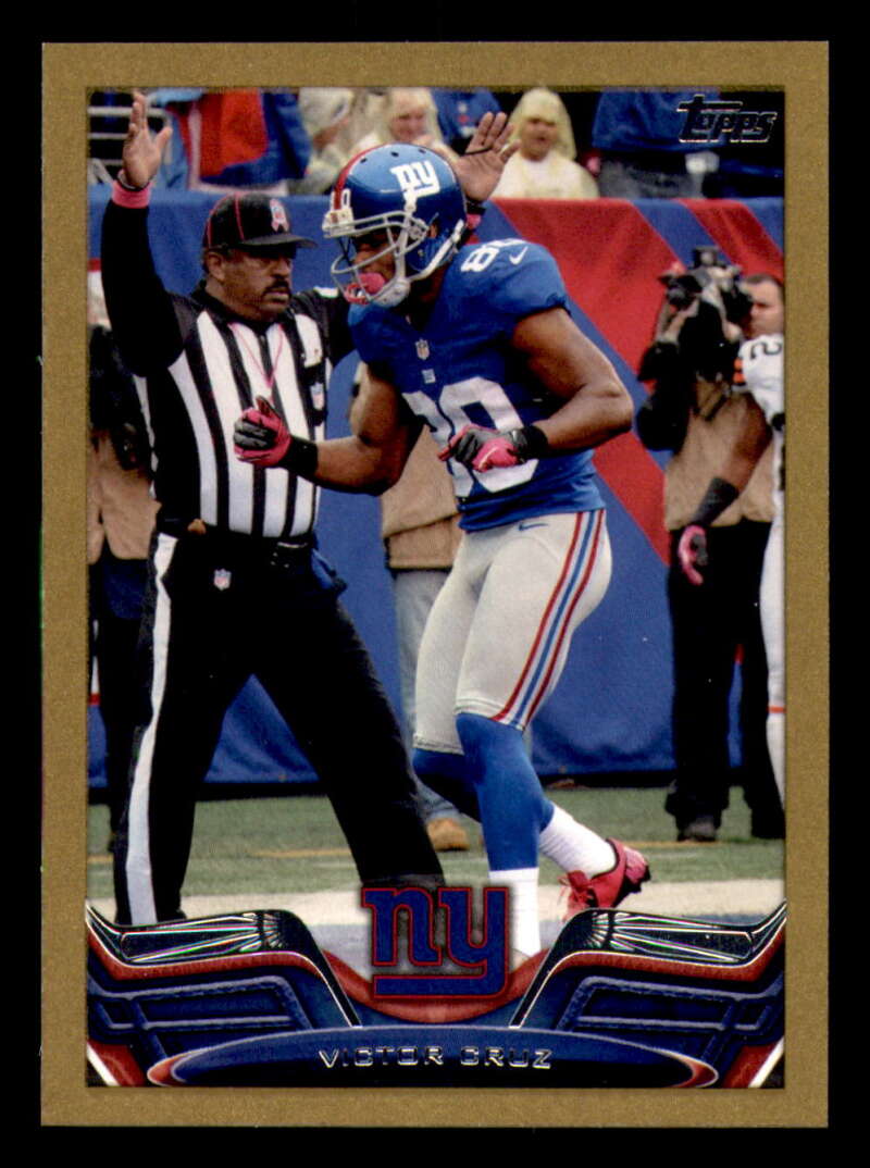 2013 Topps Mini Gold Football #ed/58 - Set Break - Front and Back Scans # 1-220 - Picture 403 of 486