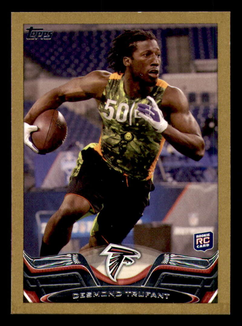 2013 Topps Mini Gold Football #ed/58 - Set Break - Front and Back Scans # 1-220 - Picture 409 of 486