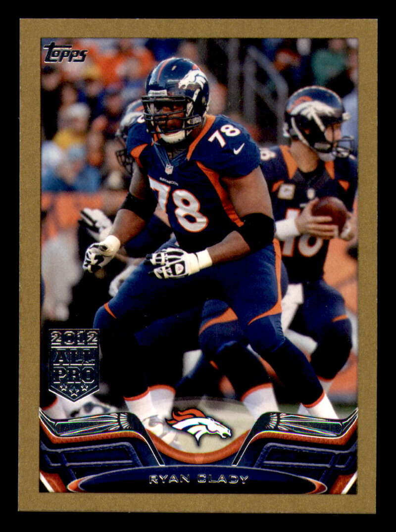 2013 Topps Mini Gold Football #ed/58 - Set Break - Front and Back Scans # 1-220 - Picture 415 of 486