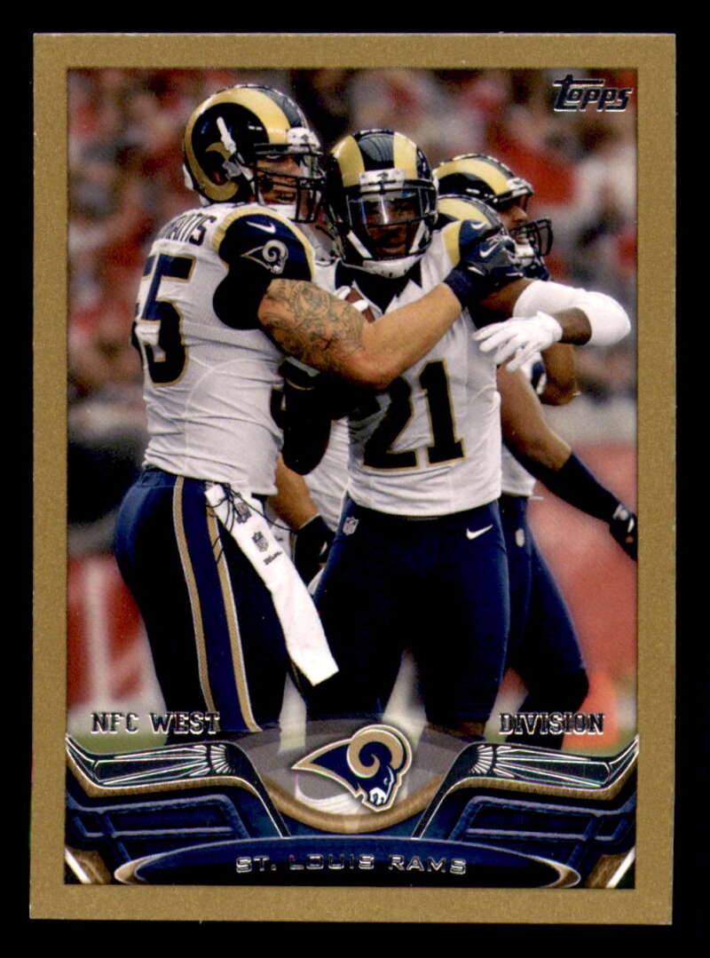 2013 Topps Mini Gold Football #ed/58 - Set Break - Front and Back Scans # 1-220 - Picture 427 of 486