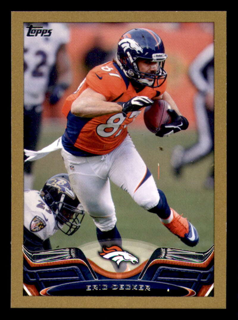 2013 Topps Mini Gold Football #ed/58 - Set Break - Front and Back Scans # 1-220 - Picture 445 of 486