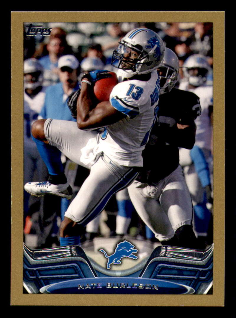 2013 Topps Mini Gold Football #ed/58 - Set Break - Front and Back Scans # 1-220 - Picture 448 of 486