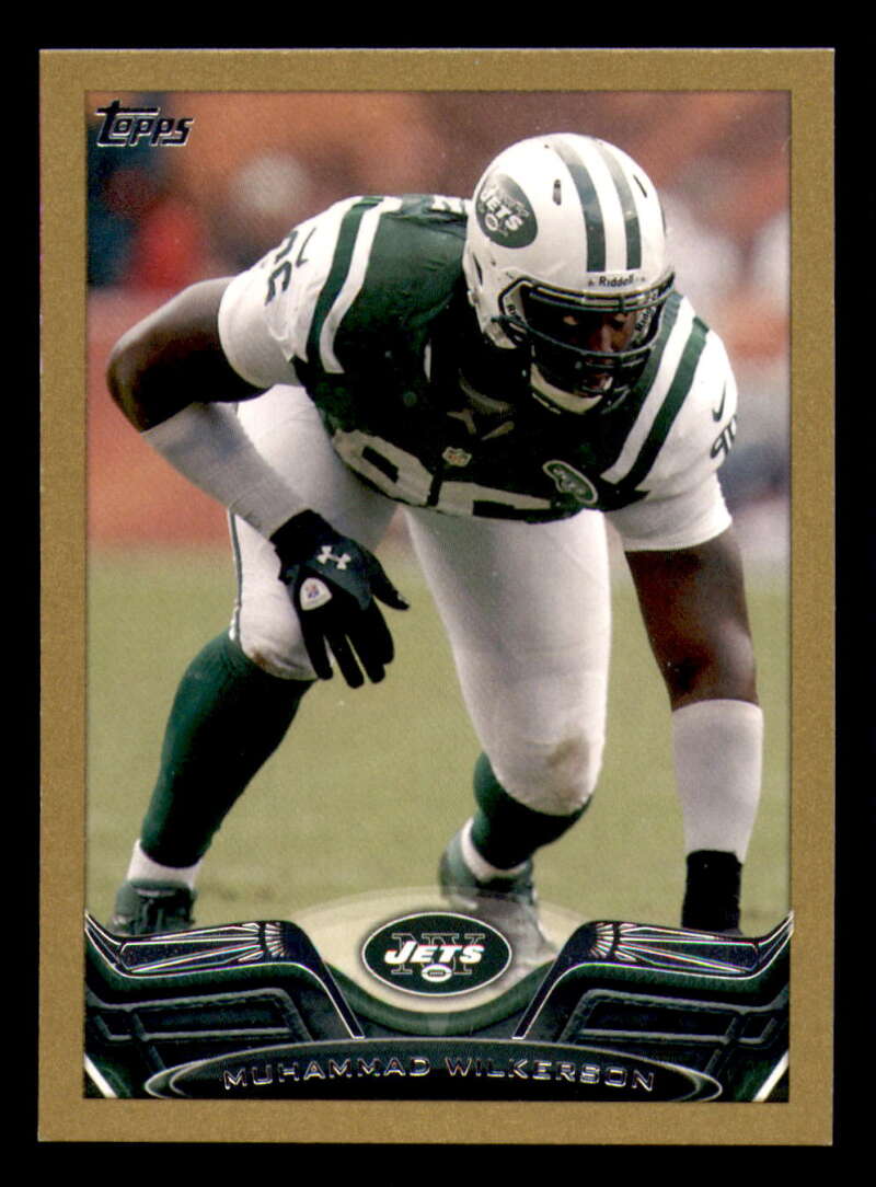 2013 Topps Mini Gold Football #ed/58 - Set Break - Front and Back Scans # 1-220 - Picture 451 of 486