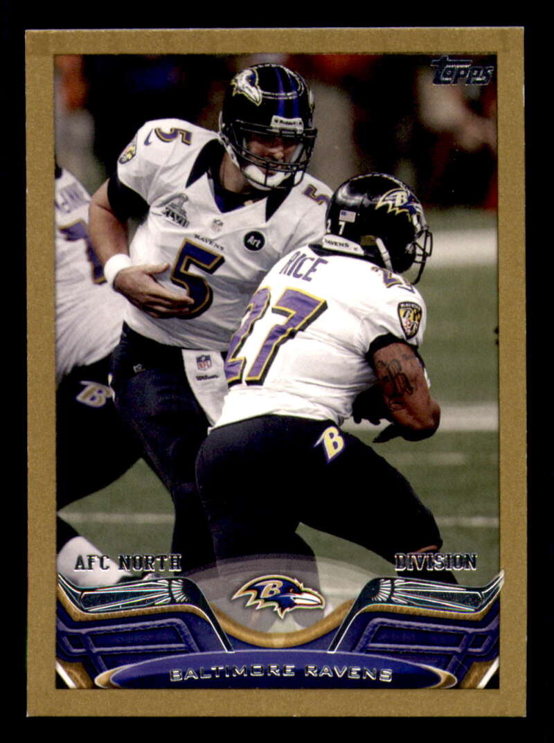 2013 Topps Mini Gold Football #ed/58 - Set Break - Front and Back Scans # 1-220 - Picture 454 of 486