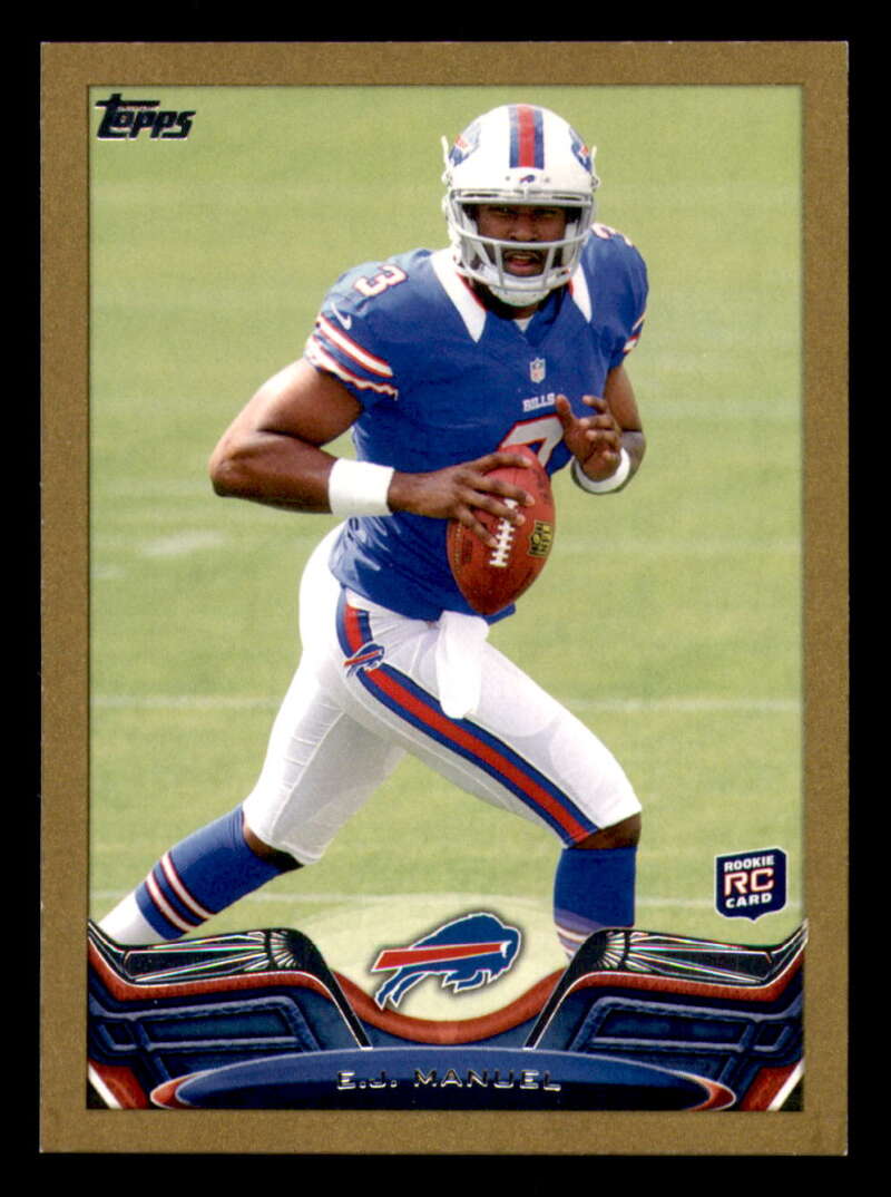 2013 Topps Mini Gold Football #ed/58 - Set Break - Front and Back Scans # 1-220 - Picture 472 of 486