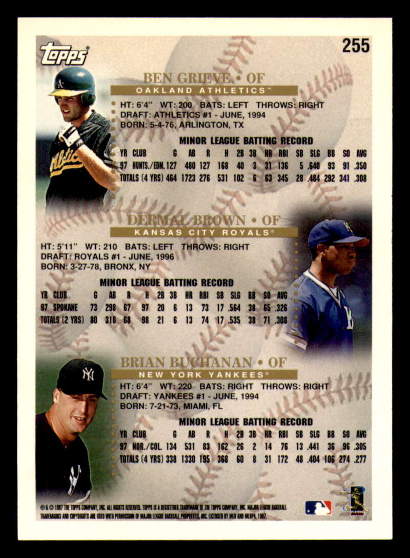 1998 Topps acuñado en paralelo de béisbol Cooperstown * * Set Break * 253-503 - Imagen 8 de 436