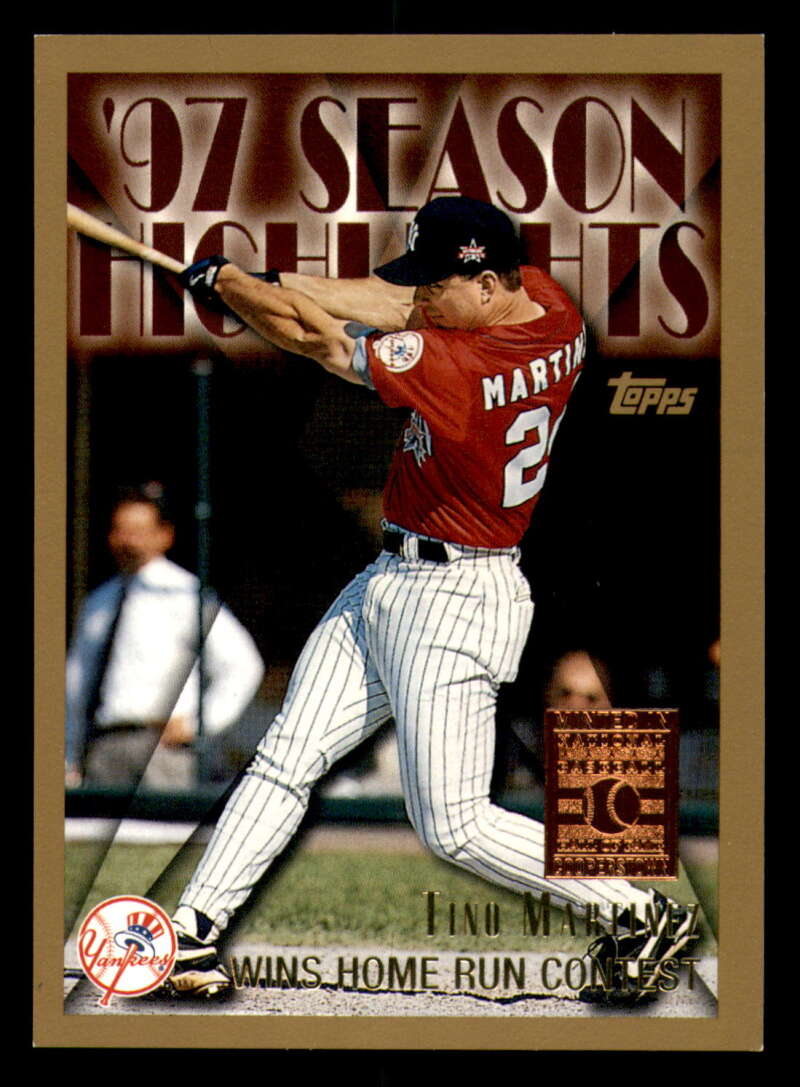 1998 Topps acuñado en paralelo de béisbol Cooperstown * * Set Break * 253-503 - Imagen 29 de 436