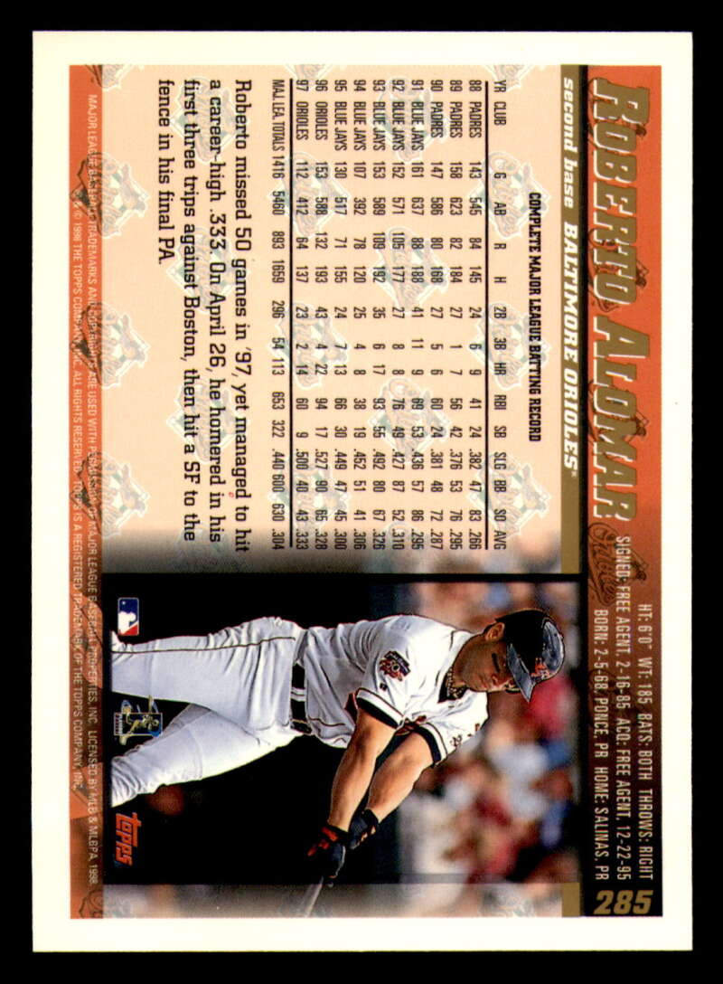 1998 Topps acuñado en paralelo de béisbol Cooperstown * * Set Break * 253-503 - Imagen 56 de 436