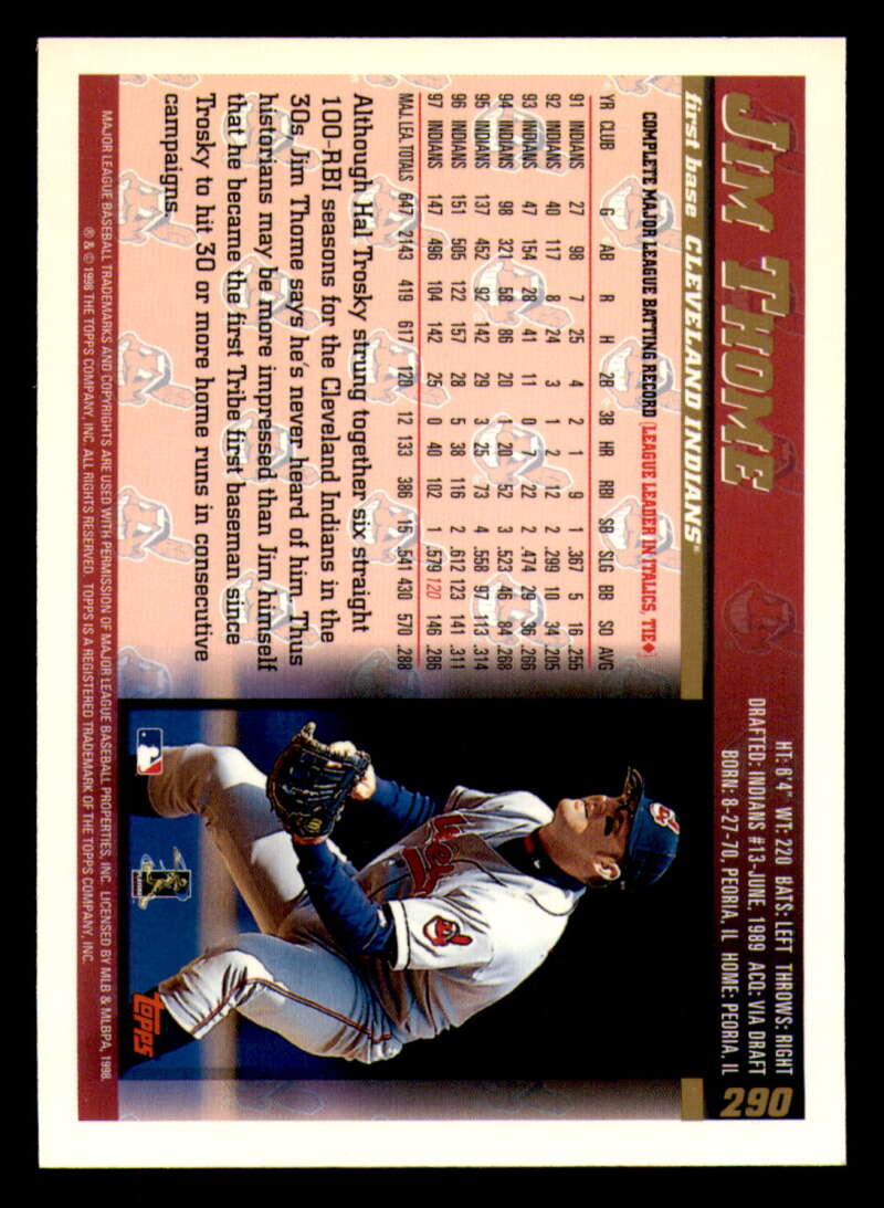 1998 Topps acuñado en paralelo de béisbol Cooperstown * * Set Break * 253-503 - Imagen 66 de 436