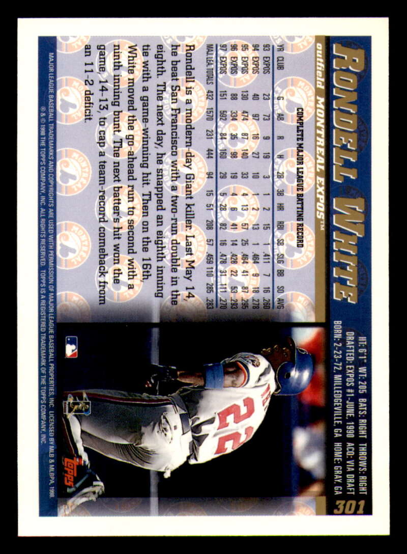 1998 Topps acuñado en paralelo de béisbol Cooperstown * * Set Break * 253-503 - Imagen 80 de 436