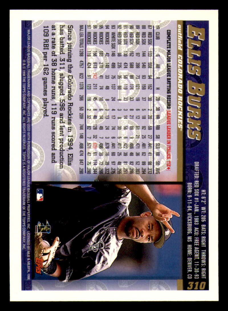 1998 Topps acuñado en paralelo de béisbol Cooperstown * * Set Break * 253-503 - Imagen 96 de 436