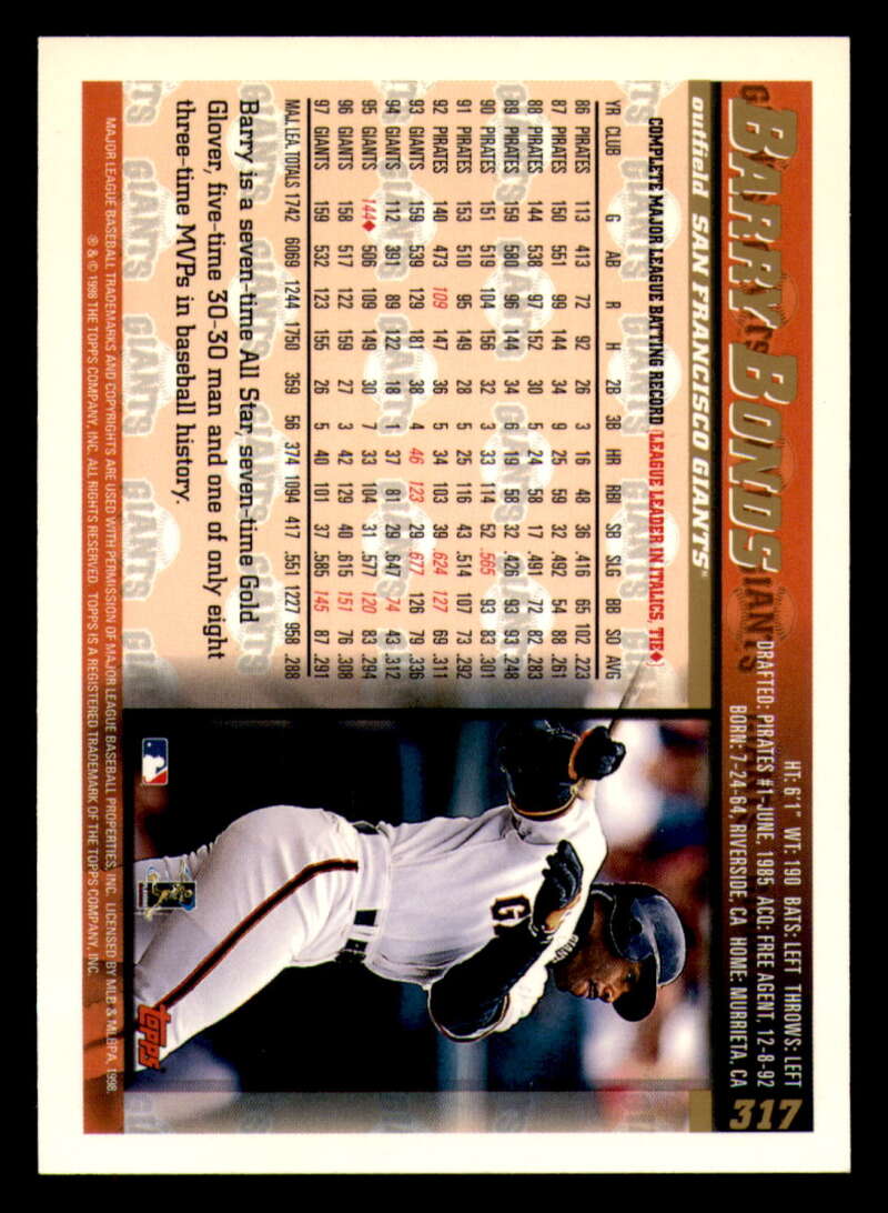 1998 Topps acuñado en paralelo de béisbol Cooperstown * * Set Break * 253-503 - Imagen 108 de 436