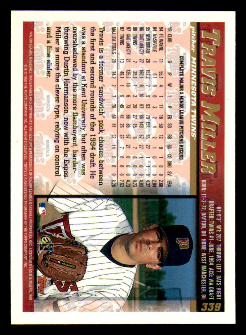 1998 Topps acuñado en paralelo de béisbol Cooperstown * * Set Break * 253-503 - Imagen 142 de 436
