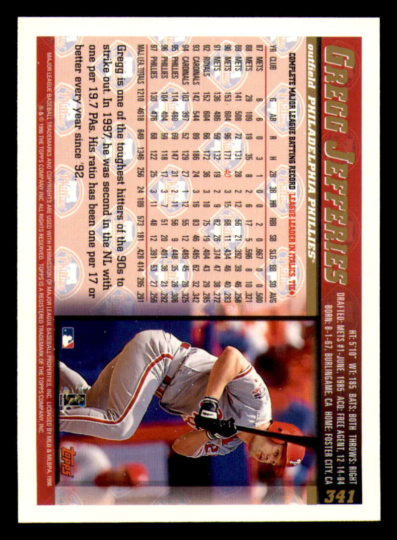 1998 Topps acuñado en paralelo de béisbol Cooperstown * * Set Break * 253-503 - Imagen 146 de 436