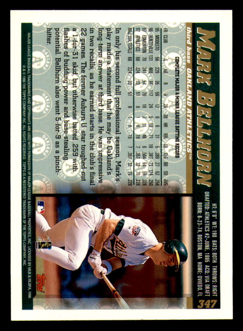 1998 Topps acuñado en paralelo de béisbol Cooperstown * * Set Break * 253-503 - Imagen 158 de 436