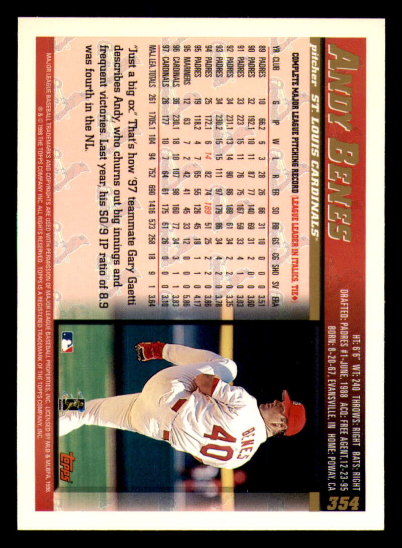 1998 Topps acuñado en paralelo de béisbol Cooperstown * * Set Break * 253-503 - Imagen 172 de 436