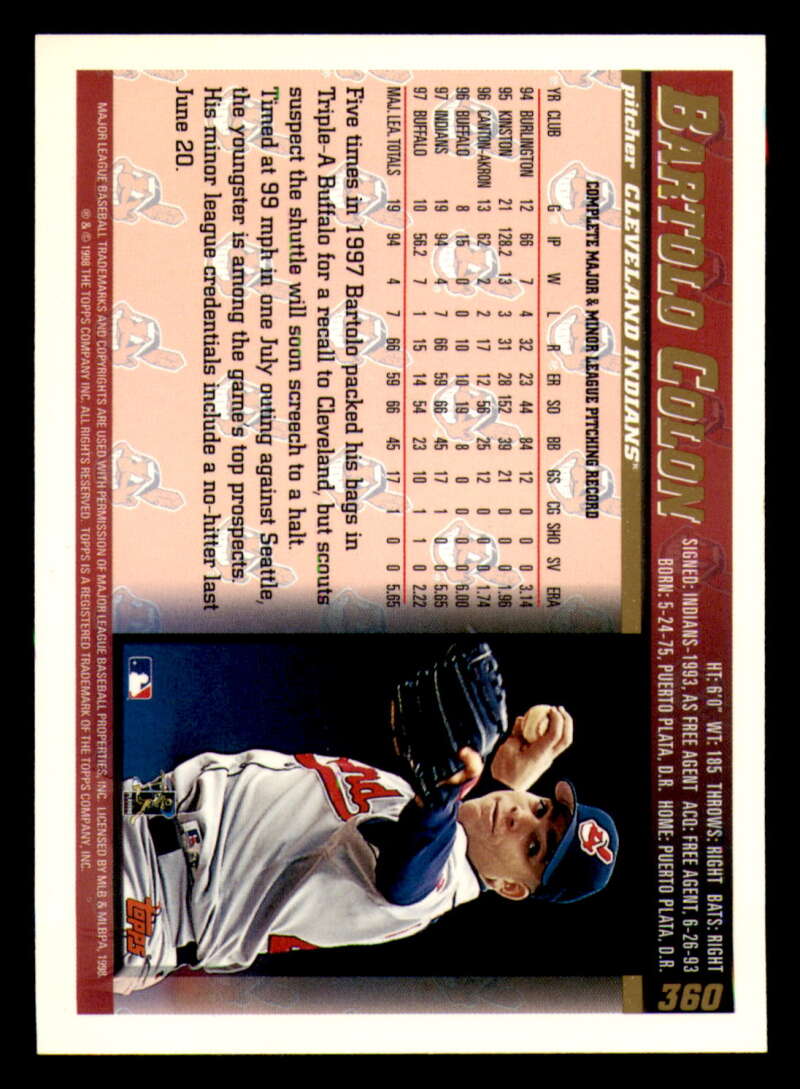 1998 Topps acuñado en paralelo de béisbol Cooperstown * * Set Break * 253-503 - Imagen 182 de 436