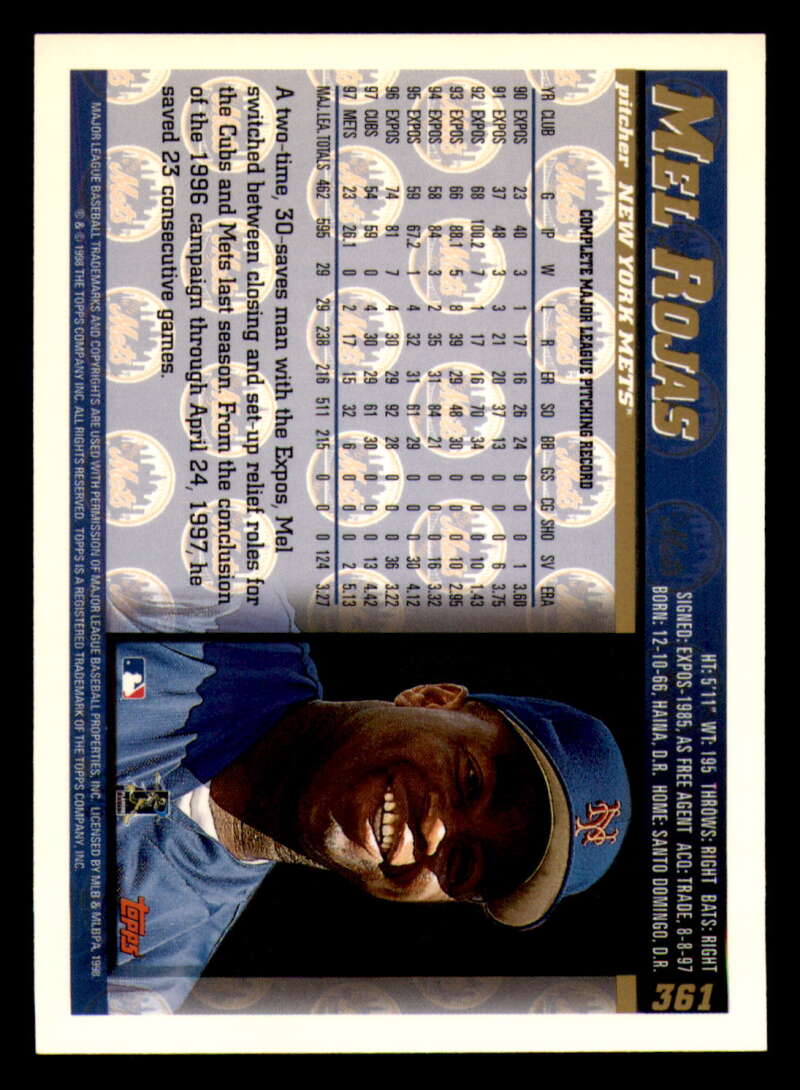 1998 Topps acuñado en paralelo de béisbol Cooperstown * * Set Break * 253-503 - Imagen 184 de 436