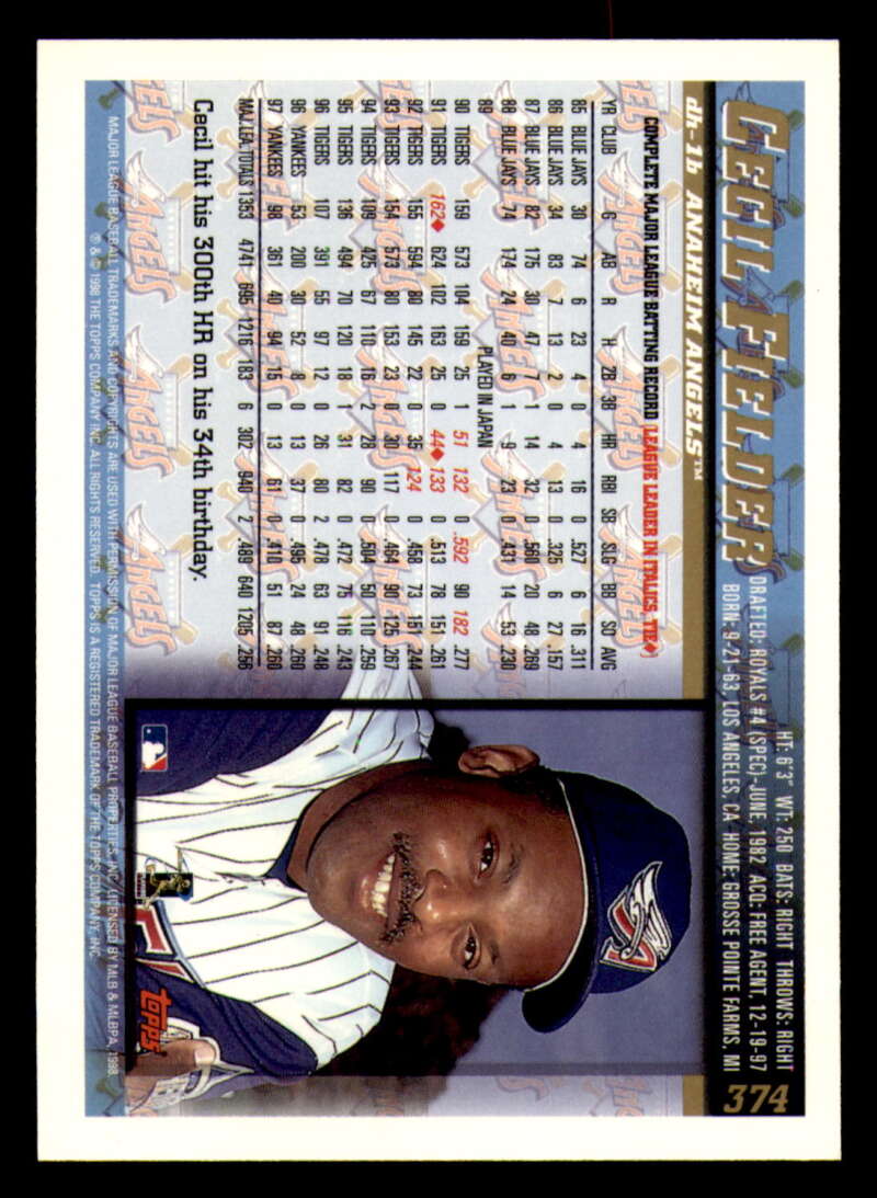 1998 Topps acuñado en paralelo de béisbol Cooperstown * * Set Break * 253-503 - Imagen 208 de 436