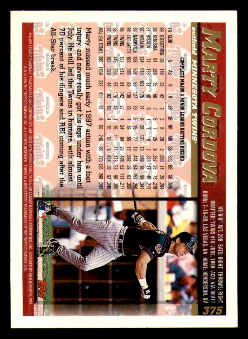 1998 Topps acuñado en paralelo de béisbol Cooperstown * * Set Break * 253-503 - Imagen 210 de 436