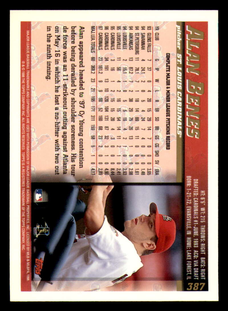 1998 Topps acuñado en paralelo de béisbol Cooperstown * * Set Break * 253-503 - Imagen 230 de 436