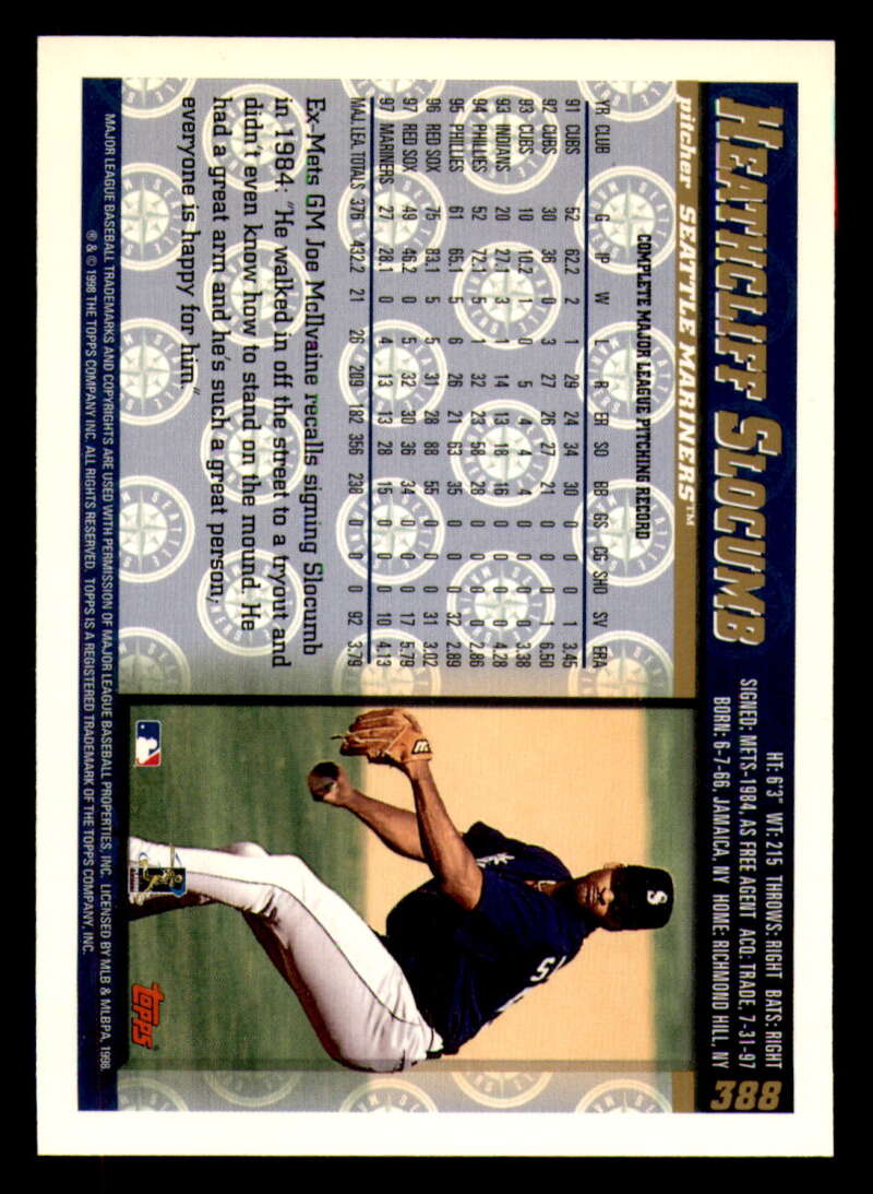 1998 Topps acuñado en paralelo de béisbol Cooperstown * * Set Break * 253-503 - Imagen 232 de 436