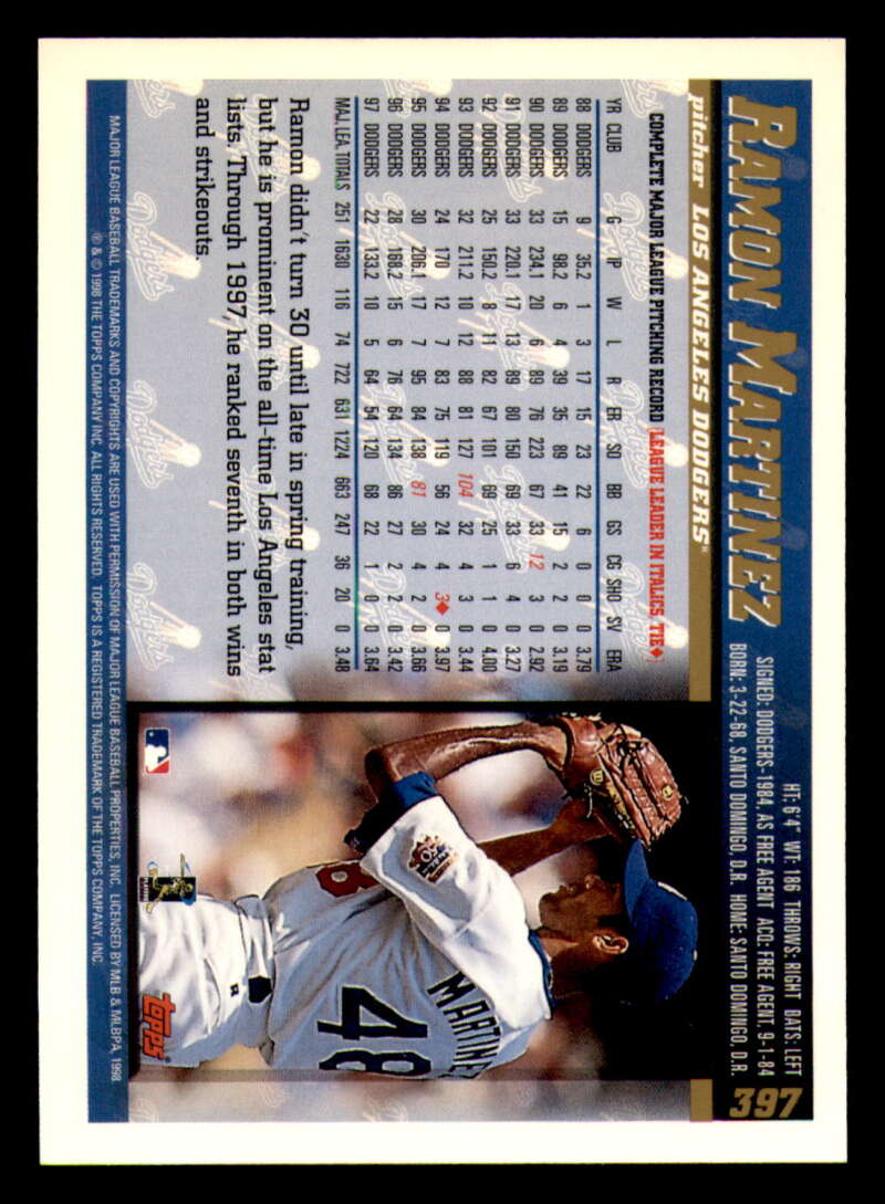 1998 Topps acuñado en paralelo de béisbol Cooperstown * * Set Break * 253-503 - Imagen 250 de 436