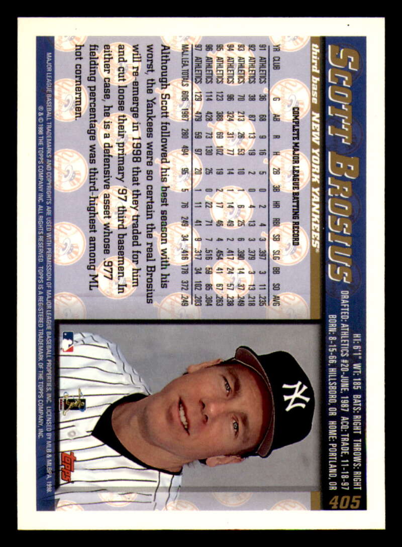 1998 Topps acuñado en paralelo de béisbol Cooperstown * * Set Break * 253-503 - Imagen 262 de 436