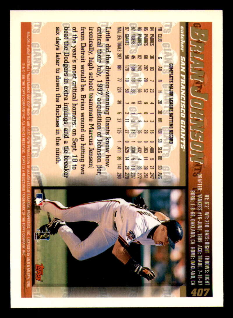 1998 Topps acuñado en paralelo de béisbol Cooperstown * * Set Break * 253-503 - Imagen 266 de 436