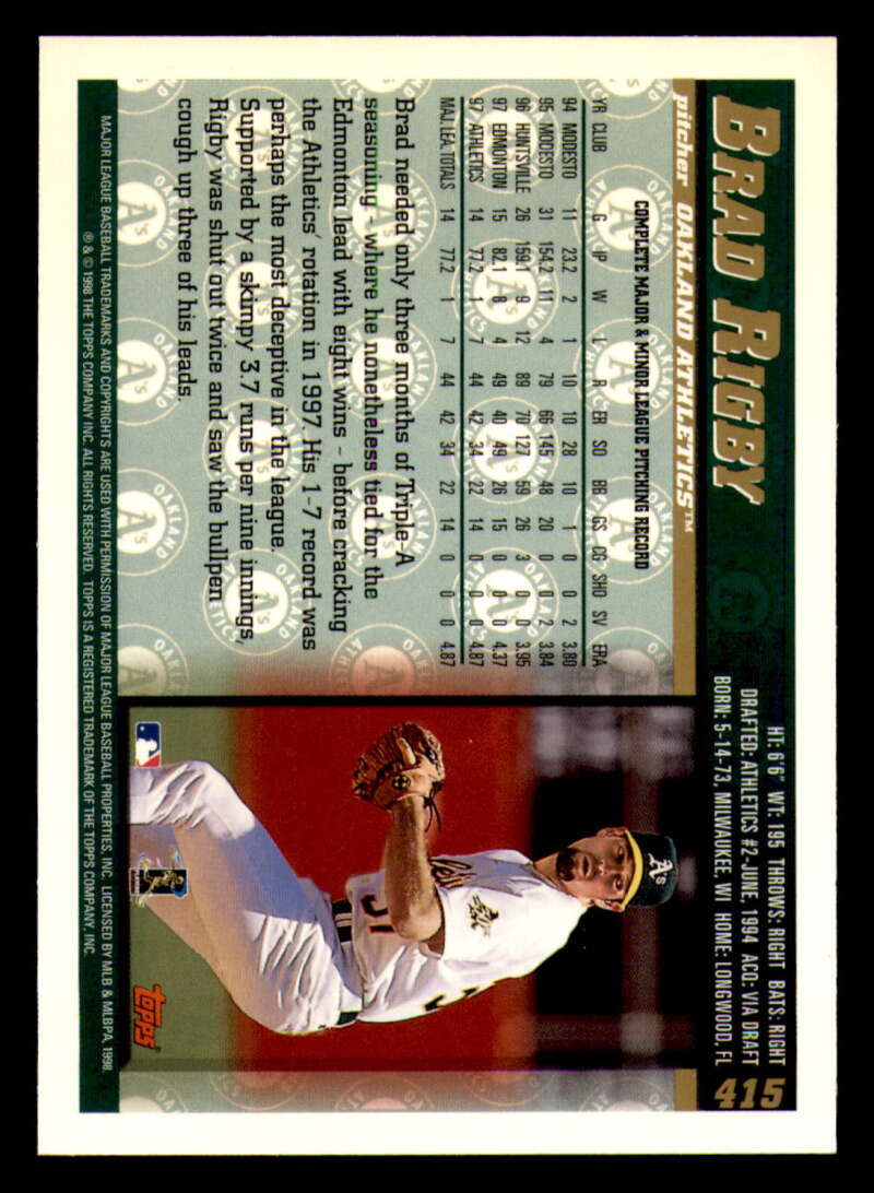 1998 Topps acuñado en paralelo de béisbol Cooperstown * * Set Break * 253-503 - Imagen 280 de 436