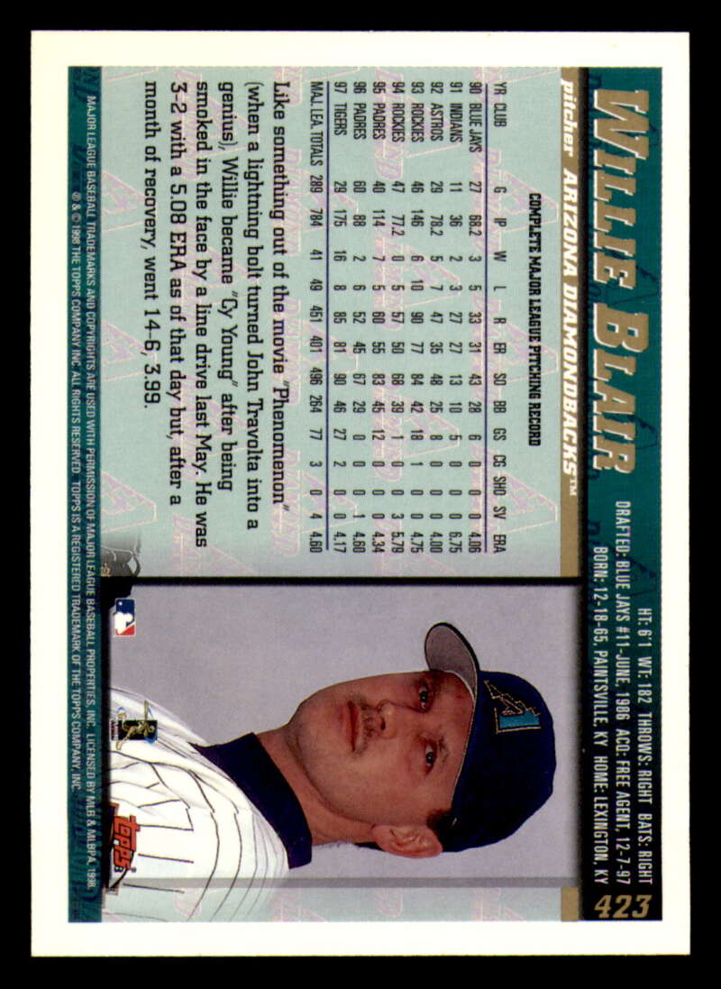 1998 Topps acuñado en paralelo de béisbol Cooperstown * * Set Break * 253-503 - Imagen 294 de 436