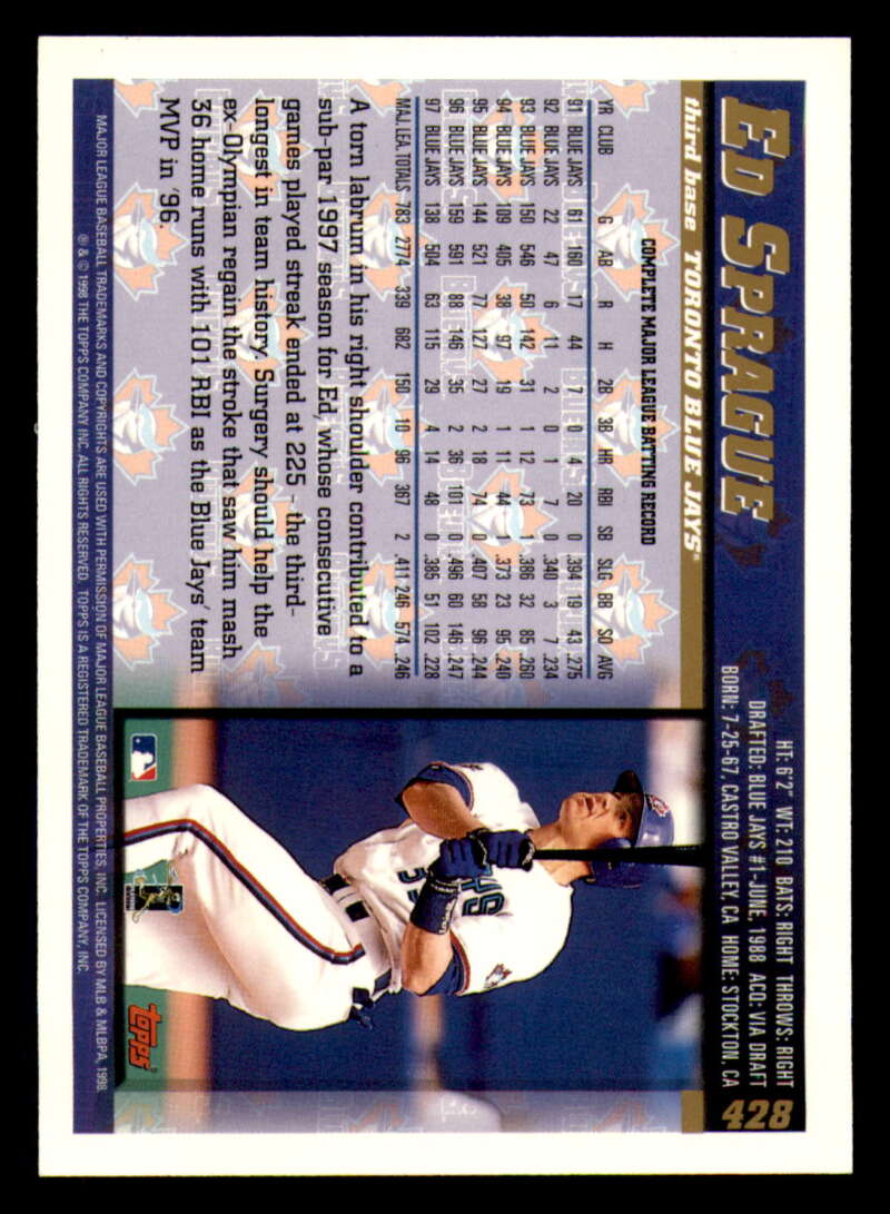 1998 Topps acuñado en paralelo de béisbol Cooperstown * * Set Break * 253-503 - Imagen 304 de 436