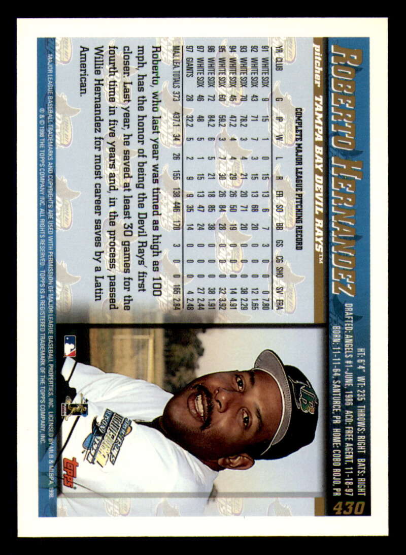 1998 Topps acuñado en paralelo de béisbol Cooperstown * * Set Break * 253-503 - Imagen 308 de 436
