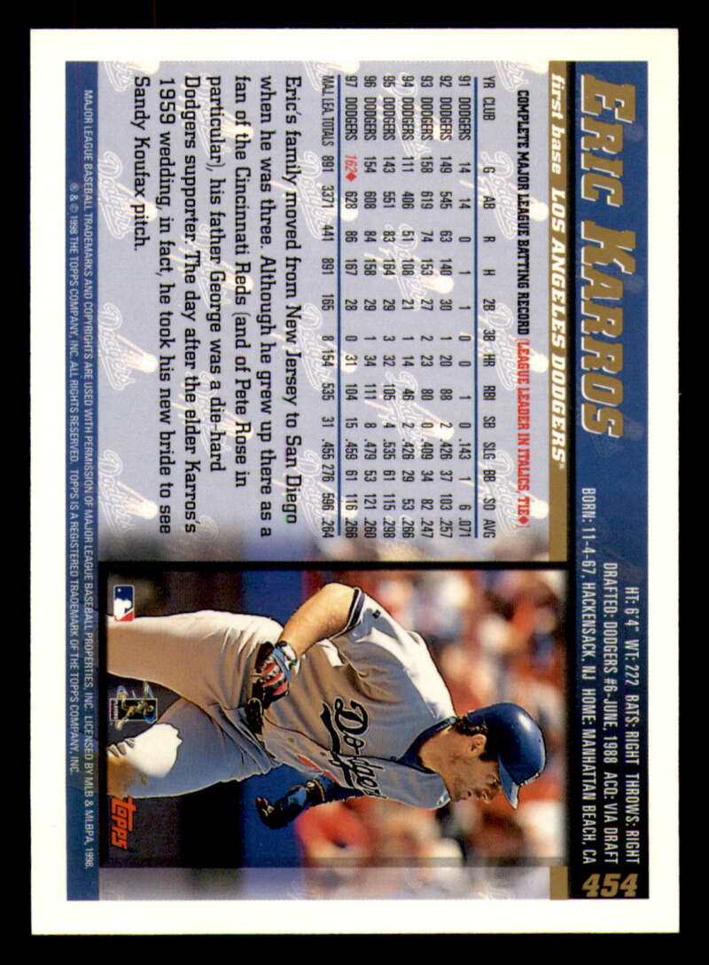 1998 Topps acuñado en paralelo de béisbol Cooperstown * * Set Break * 253-503 - Imagen 354 de 436