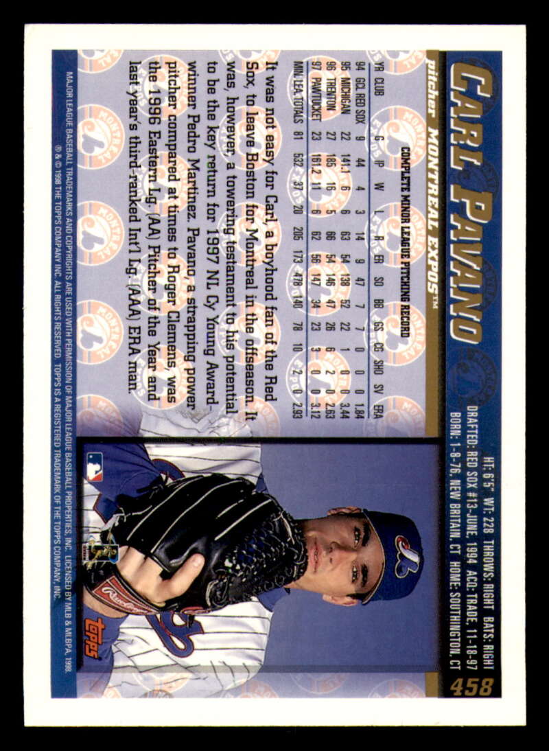 1998 Topps acuñado en paralelo de béisbol Cooperstown * * Set Break * 253-503 - Imagen 362 de 436